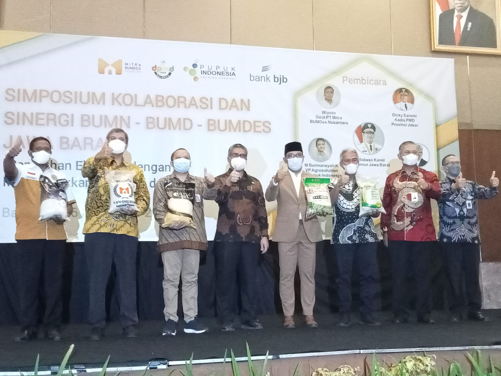 Symposium on Collaboration and Synergy of BUMN, BUMD, and Bumdes