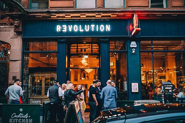 Revolution Bars reveals plans to reopen all premises by mid-May