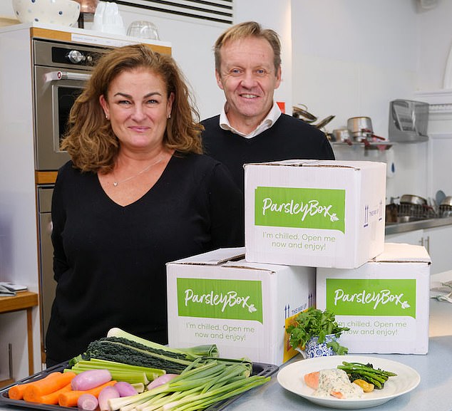 Ready meal couple cook up Â£80m float with Parsley Box