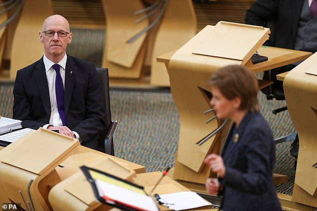 Scottish Tories go ahead with vote of no confidence in Nicola Sturgeon’s deputy