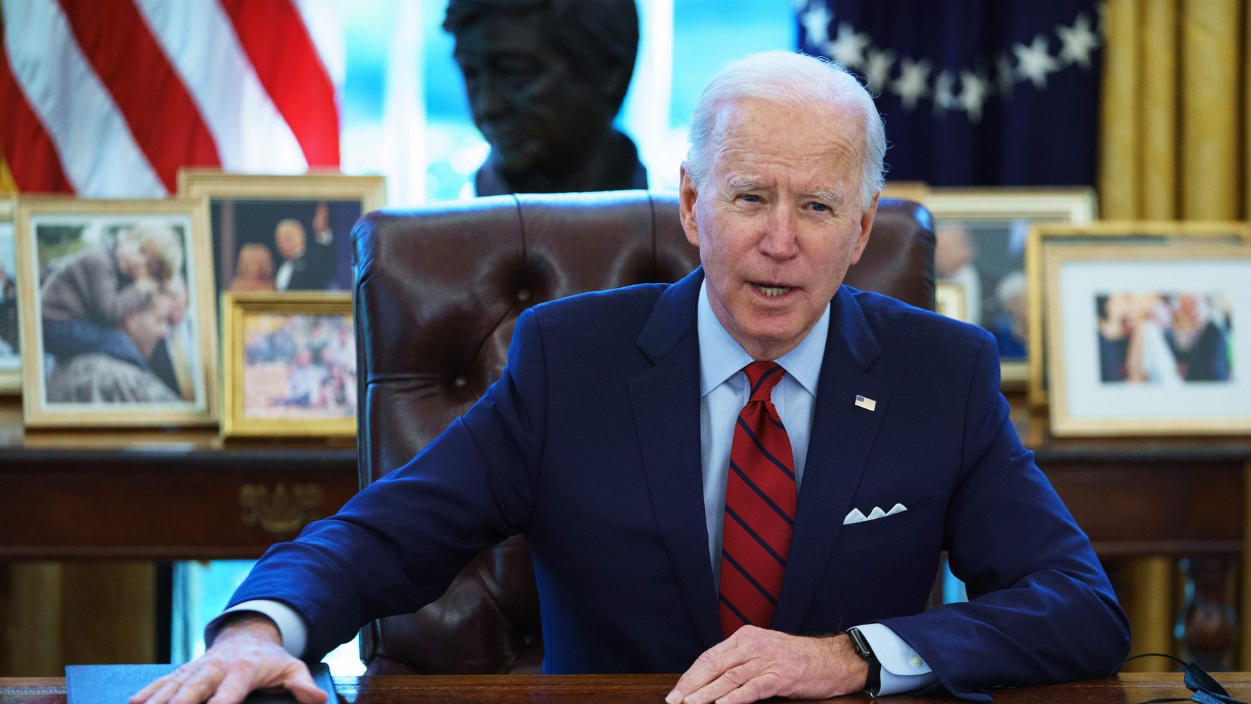 On Bloody Sunday Anniversary, Biden Signs Executive Order To Promote Voting Rights