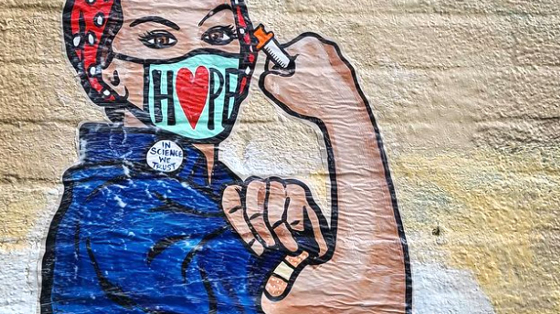 COVID-19 Vaccine Celebrated In Inspiring Street Art Worldwide: ‘In Science We Trust’