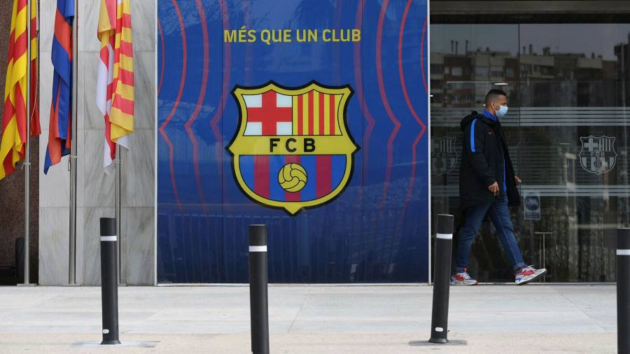 Police make arrests in raid at Barcelona football club