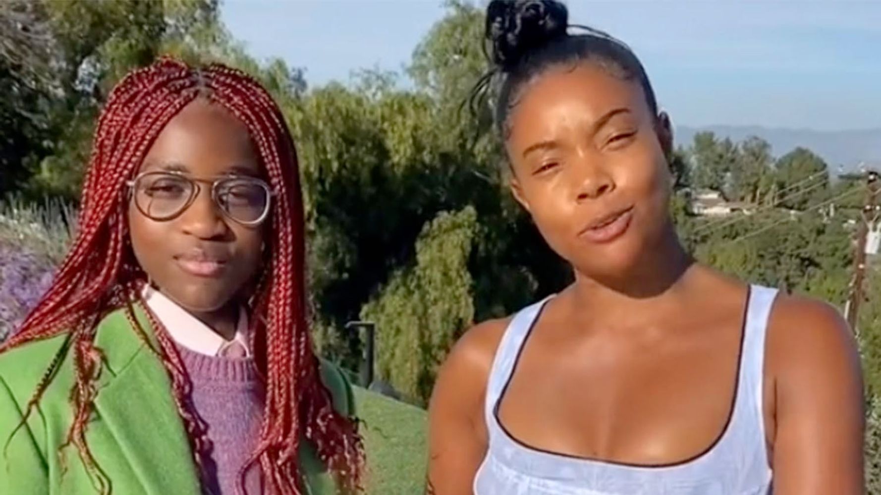 Gabrielle Union, Zaya Wade Recreate An Iconic ’10 Things I Hate About You’ Moment