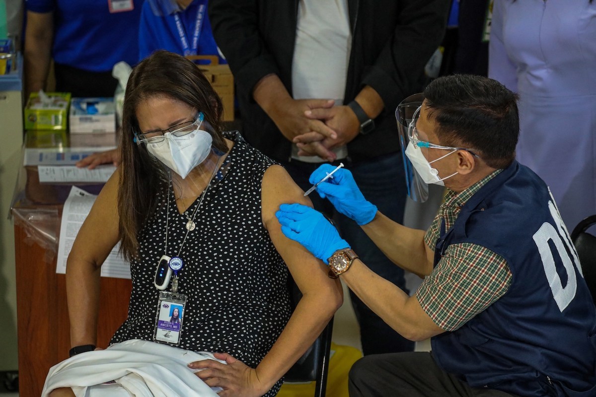 Philippines’ Covid-19 vaccination drive starts