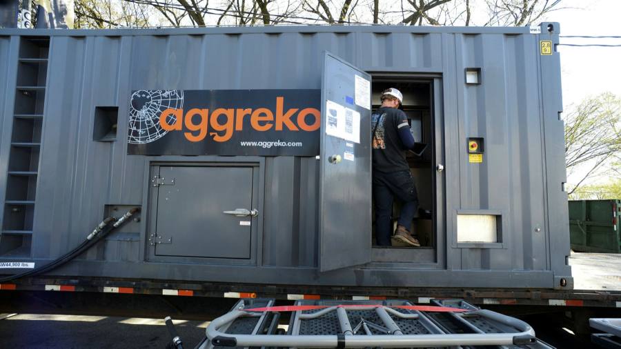 Power supplier Aggreko accepts Â£2.3bn private equity bid