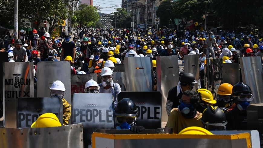 Night raid on young Myanmar protesters draws international alarm